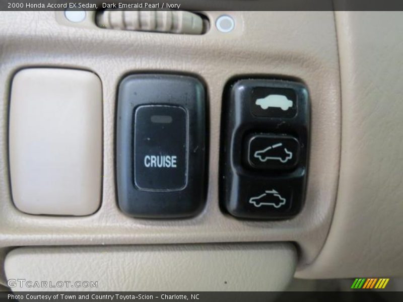 Controls of 2000 Accord EX Sedan