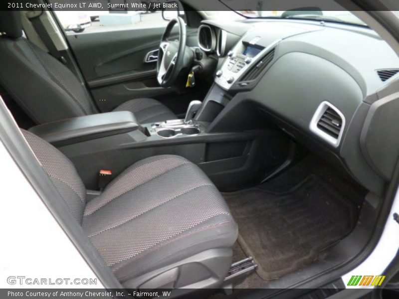  2011 Equinox LT AWD Jet Black Interior