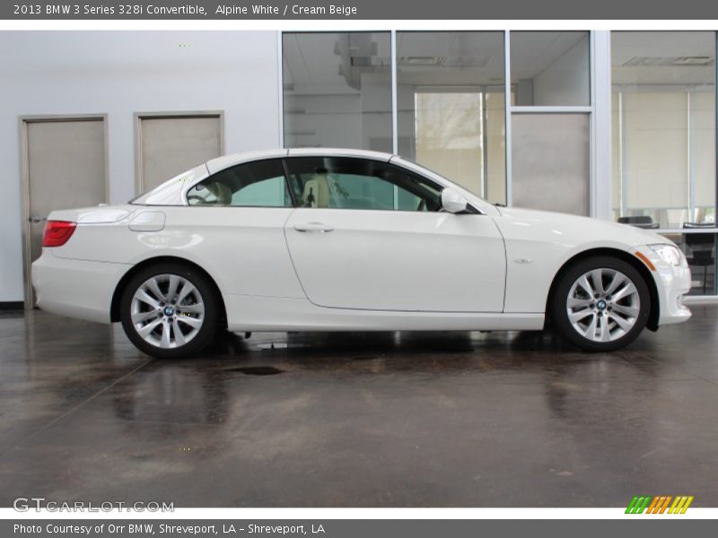 Alpine White / Cream Beige 2013 BMW 3 Series 328i Convertible