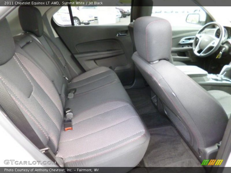 Summit White / Jet Black 2011 Chevrolet Equinox LT AWD