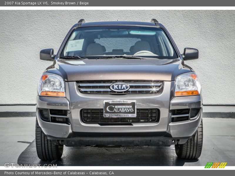 Smokey Brown / Beige 2007 Kia Sportage LX V6