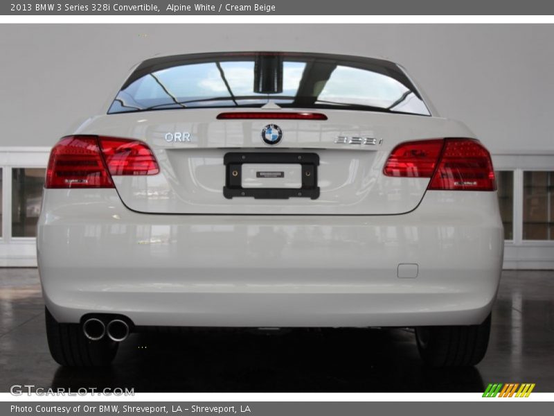 Alpine White / Cream Beige 2013 BMW 3 Series 328i Convertible