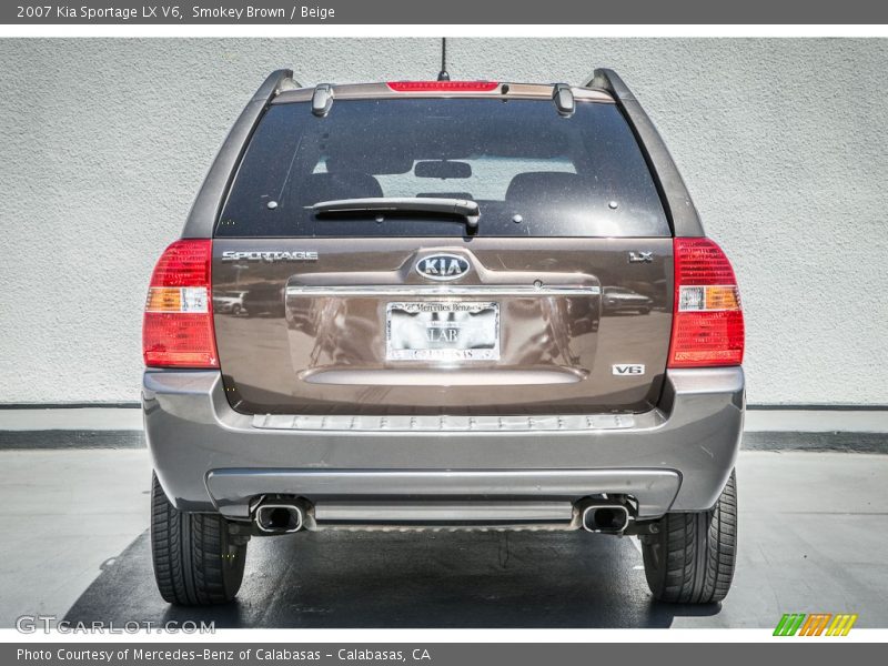 Smokey Brown / Beige 2007 Kia Sportage LX V6