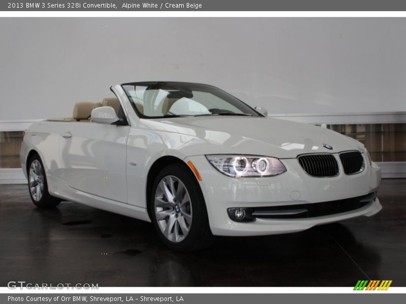 Alpine White / Cream Beige 2013 BMW 3 Series 328i Convertible