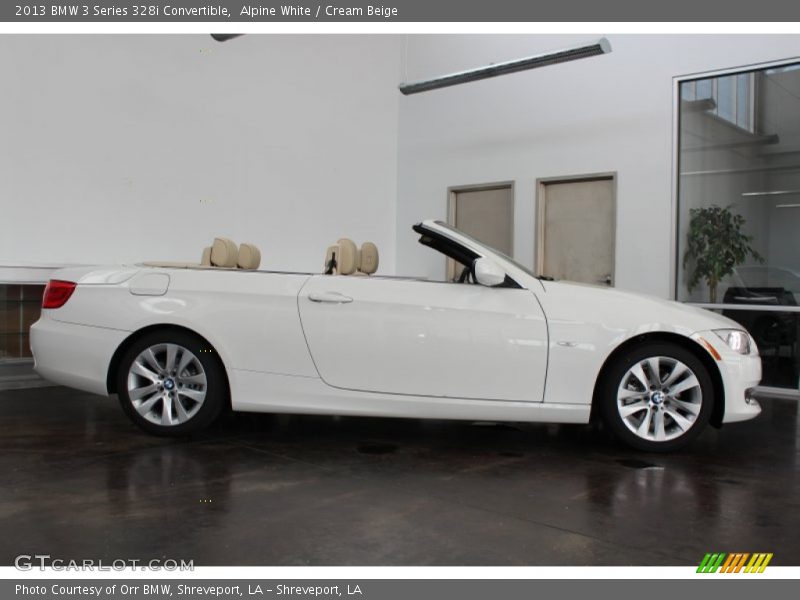 Alpine White / Cream Beige 2013 BMW 3 Series 328i Convertible