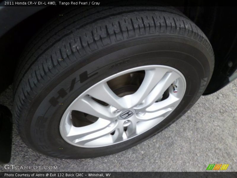 Tango Red Pearl / Gray 2011 Honda CR-V EX-L 4WD