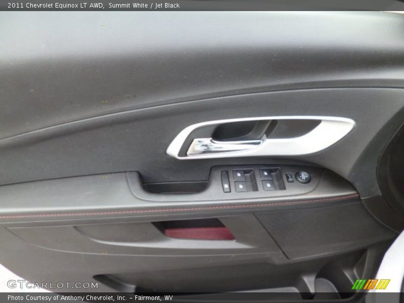 Summit White / Jet Black 2011 Chevrolet Equinox LT AWD