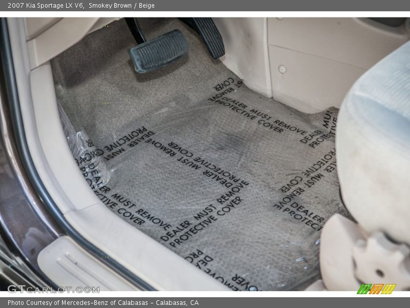 Smokey Brown / Beige 2007 Kia Sportage LX V6