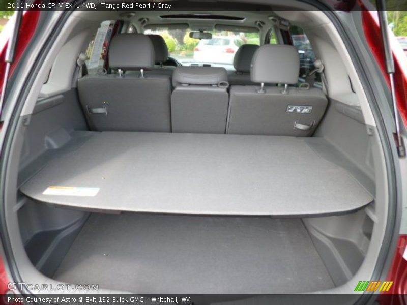 Tango Red Pearl / Gray 2011 Honda CR-V EX-L 4WD