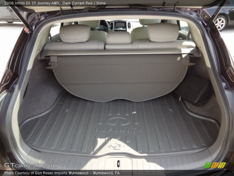  2008 EX 35 Journey AWD Trunk