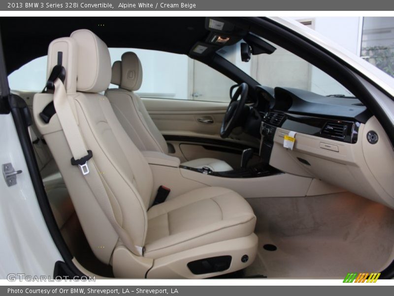 Alpine White / Cream Beige 2013 BMW 3 Series 328i Convertible