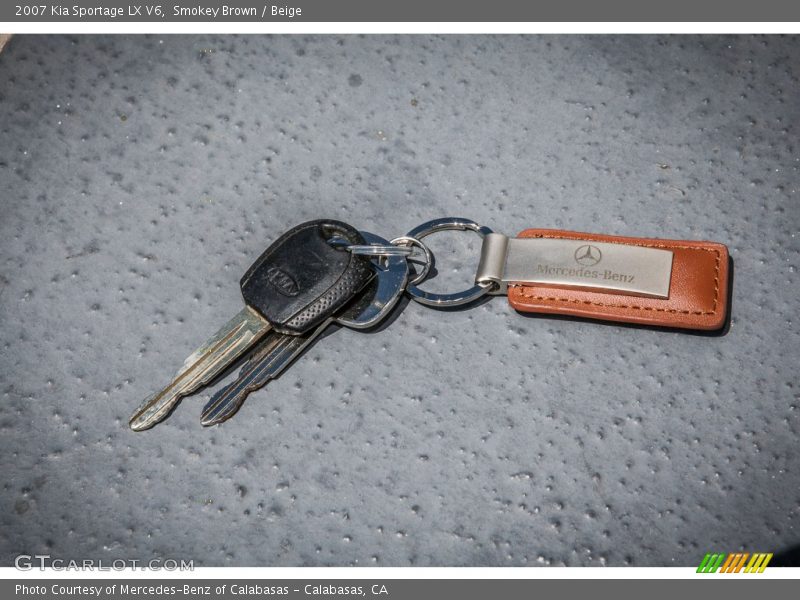 Keys of 2007 Sportage LX V6