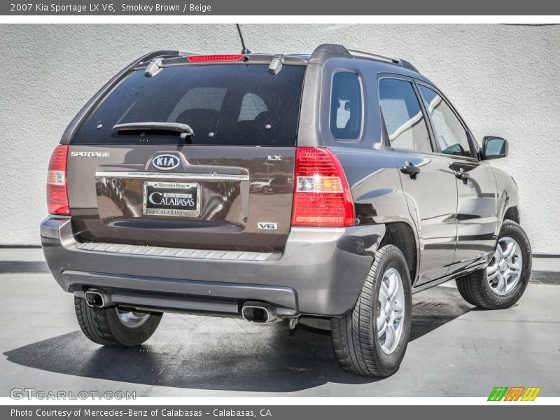 Smokey Brown / Beige 2007 Kia Sportage LX V6