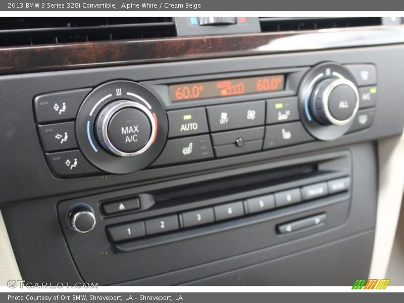 Alpine White / Cream Beige 2013 BMW 3 Series 328i Convertible