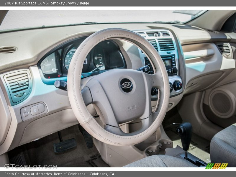 Smokey Brown / Beige 2007 Kia Sportage LX V6