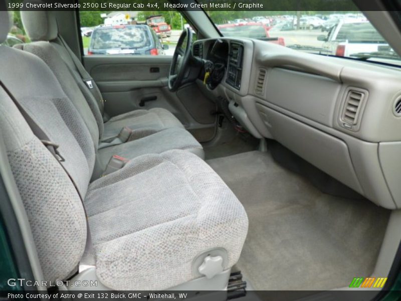  1999 Silverado 2500 LS Regular Cab 4x4 Graphite Interior