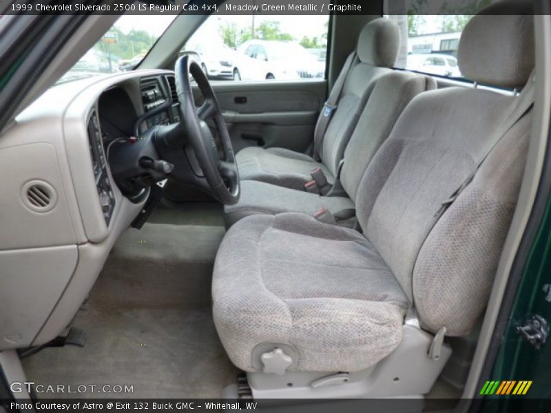  1999 Silverado 2500 LS Regular Cab 4x4 Graphite Interior