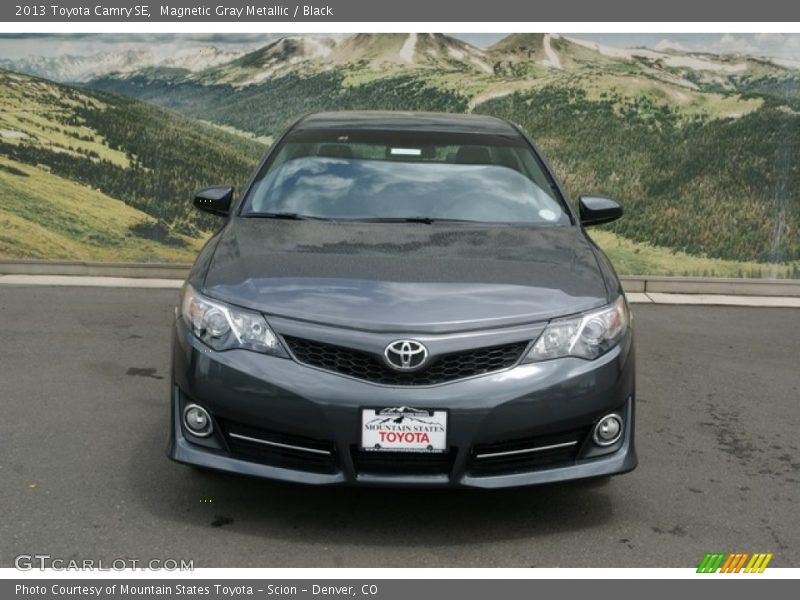 Magnetic Gray Metallic / Black 2013 Toyota Camry SE