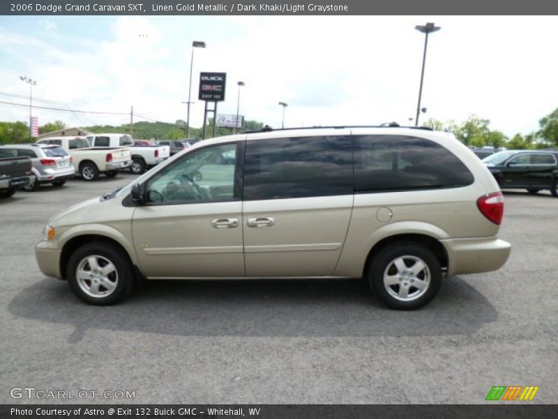 Linen Gold Metallic / Dark Khaki/Light Graystone 2006 Dodge Grand Caravan SXT