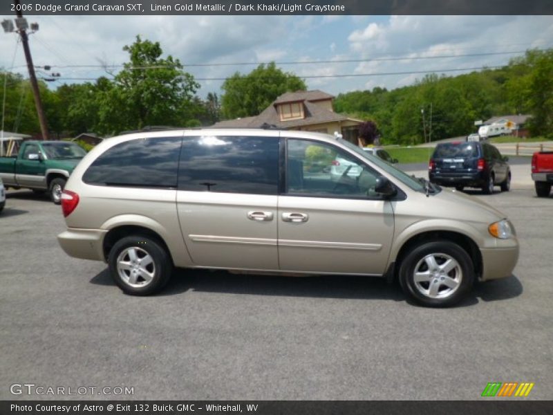 Linen Gold Metallic / Dark Khaki/Light Graystone 2006 Dodge Grand Caravan SXT