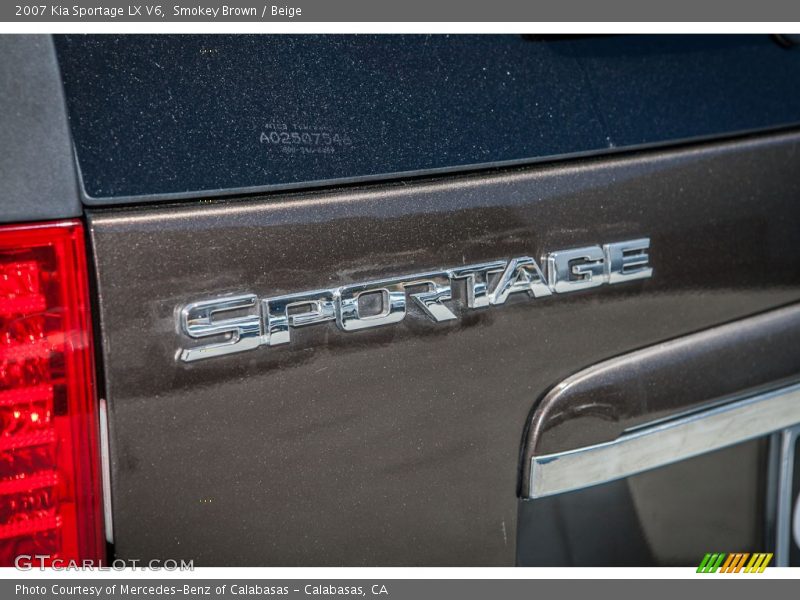 Smokey Brown / Beige 2007 Kia Sportage LX V6