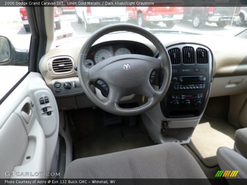 Linen Gold Metallic / Dark Khaki/Light Graystone 2006 Dodge Grand Caravan SXT