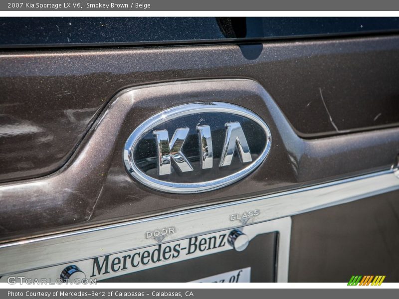 Smokey Brown / Beige 2007 Kia Sportage LX V6