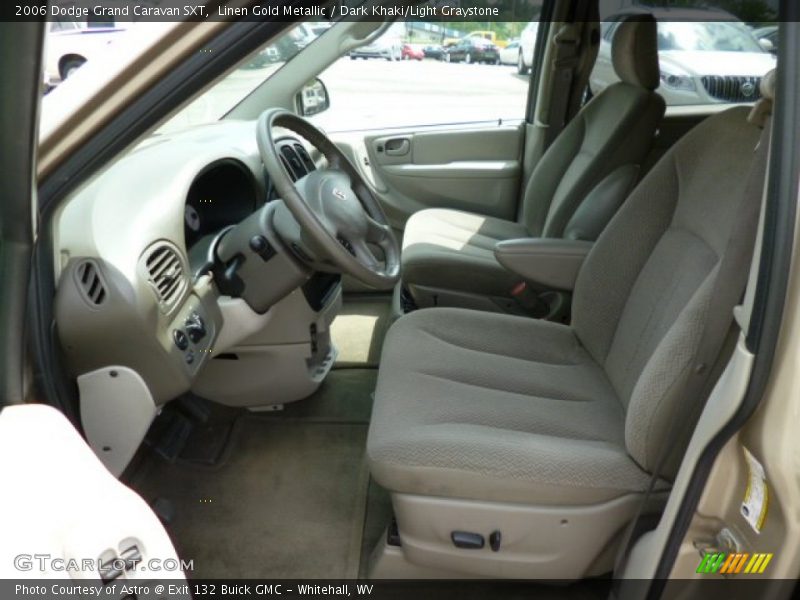 Linen Gold Metallic / Dark Khaki/Light Graystone 2006 Dodge Grand Caravan SXT