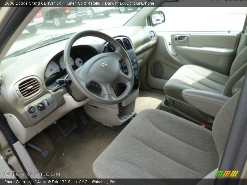 Linen Gold Metallic / Dark Khaki/Light Graystone 2006 Dodge Grand Caravan SXT