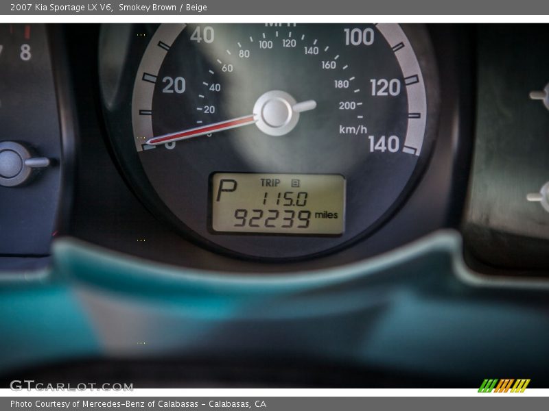 Smokey Brown / Beige 2007 Kia Sportage LX V6