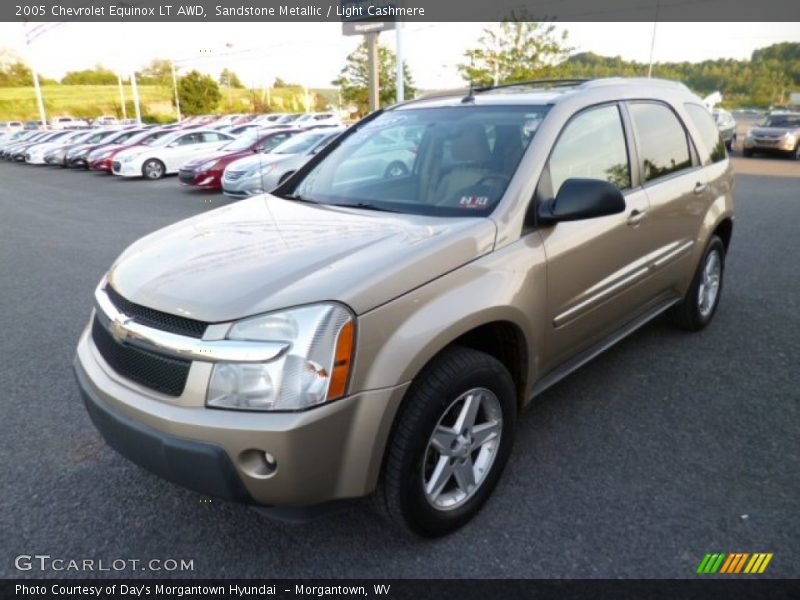 Sandstone Metallic / Light Cashmere 2005 Chevrolet Equinox LT AWD