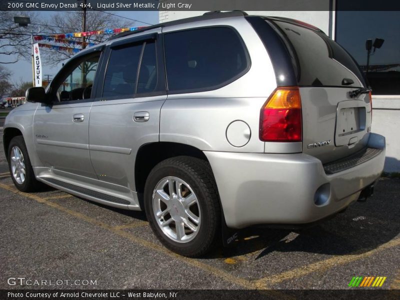 Liquid Silver Metallic / Light Gray 2006 GMC Envoy Denali 4x4