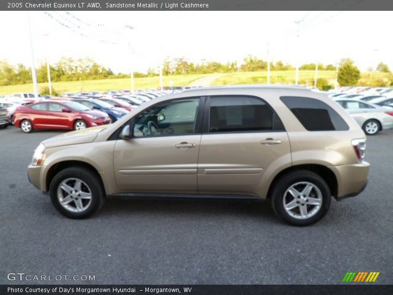 Sandstone Metallic / Light Cashmere 2005 Chevrolet Equinox LT AWD