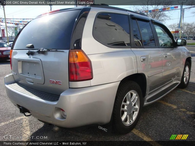 Liquid Silver Metallic / Light Gray 2006 GMC Envoy Denali 4x4