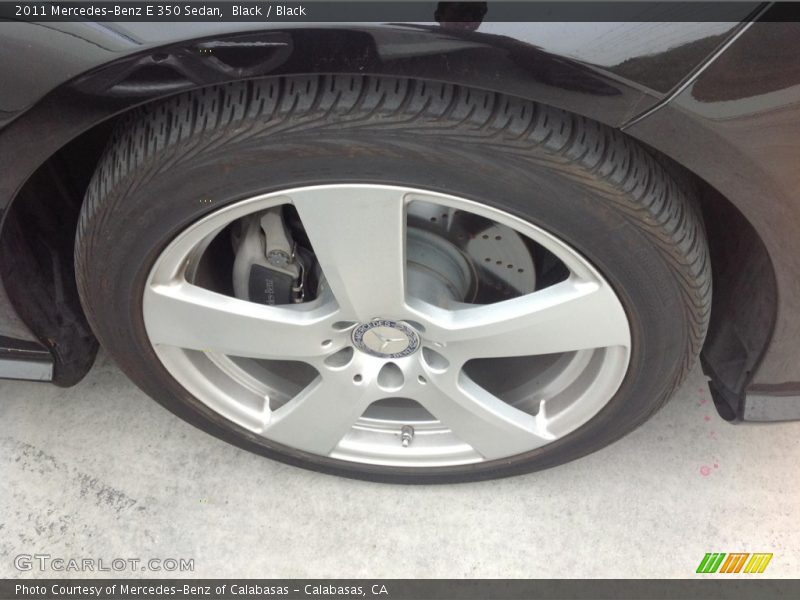 Black / Black 2011 Mercedes-Benz E 350 Sedan