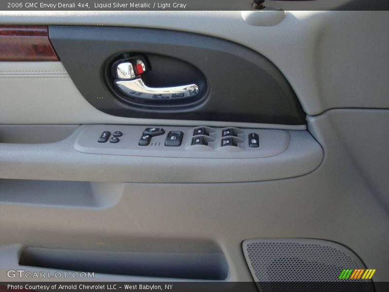 Liquid Silver Metallic / Light Gray 2006 GMC Envoy Denali 4x4