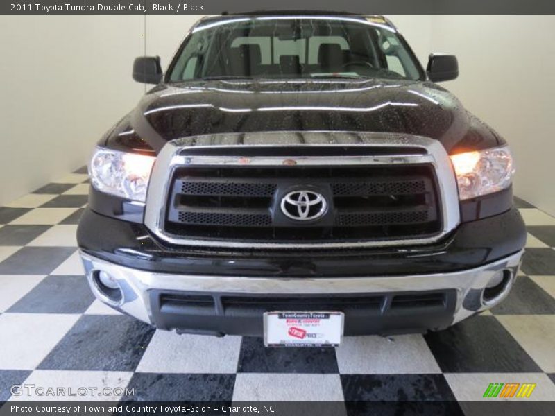 Black / Black 2011 Toyota Tundra Double Cab