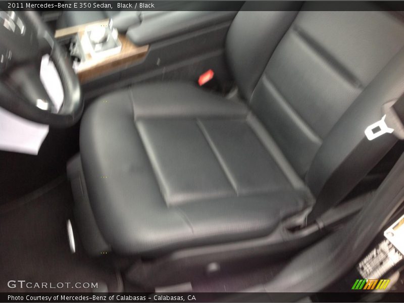 Black / Black 2011 Mercedes-Benz E 350 Sedan