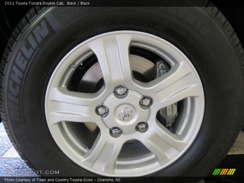 Black / Black 2011 Toyota Tundra Double Cab