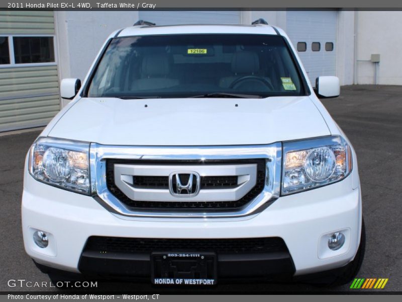Taffeta White / Gray 2011 Honda Pilot EX-L 4WD