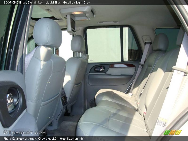 Liquid Silver Metallic / Light Gray 2006 GMC Envoy Denali 4x4