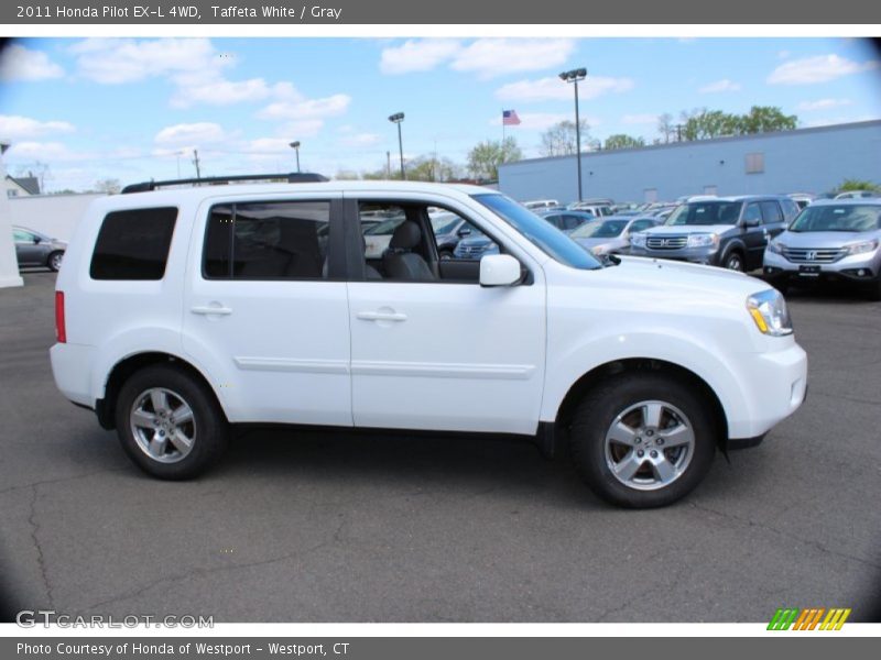 Taffeta White / Gray 2011 Honda Pilot EX-L 4WD