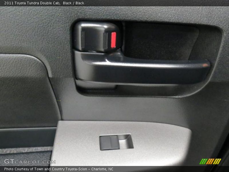 Black / Black 2011 Toyota Tundra Double Cab