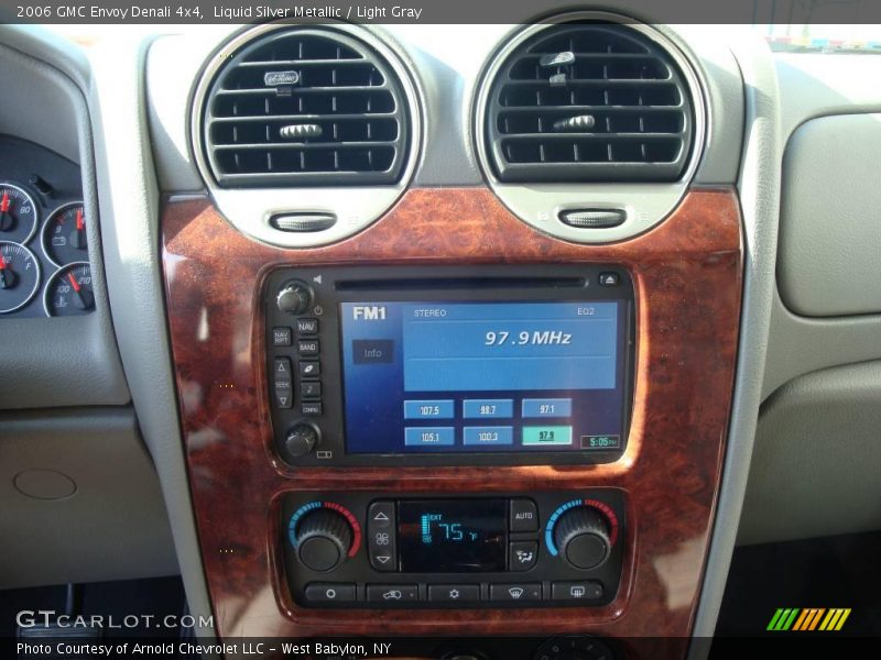 Liquid Silver Metallic / Light Gray 2006 GMC Envoy Denali 4x4