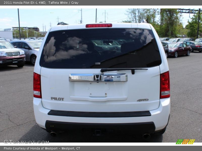 Taffeta White / Gray 2011 Honda Pilot EX-L 4WD