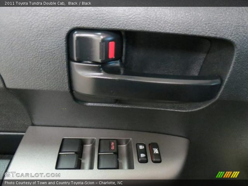 Black / Black 2011 Toyota Tundra Double Cab