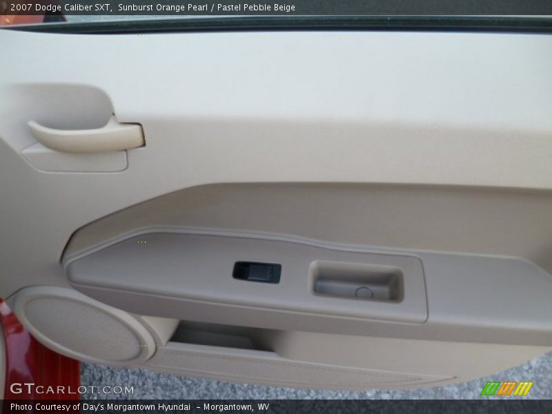 Sunburst Orange Pearl / Pastel Pebble Beige 2007 Dodge Caliber SXT