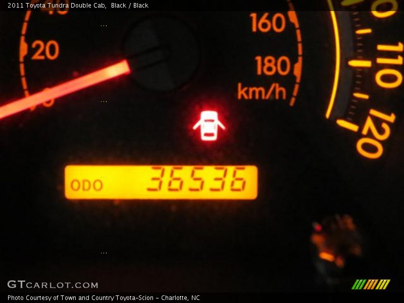 Black / Black 2011 Toyota Tundra Double Cab