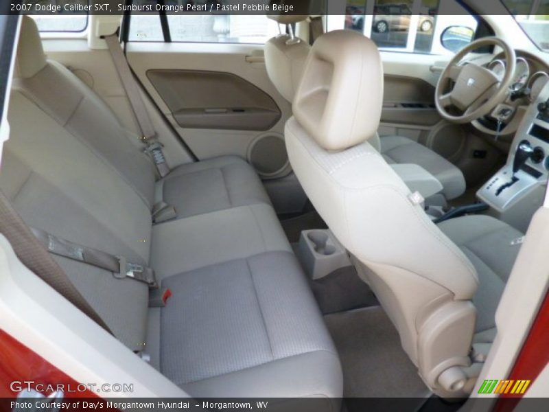 Sunburst Orange Pearl / Pastel Pebble Beige 2007 Dodge Caliber SXT