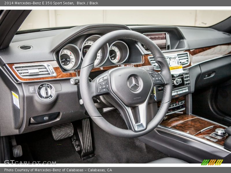 Black / Black 2014 Mercedes-Benz E 350 Sport Sedan